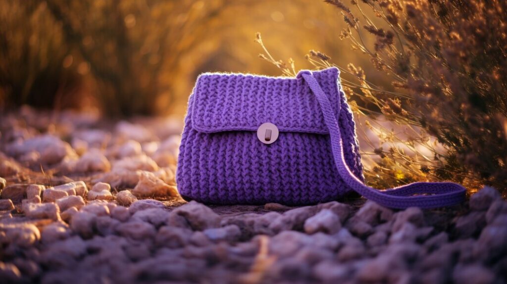 Crochet messanger bag exquisitely crafted f0r the ultimate style impact