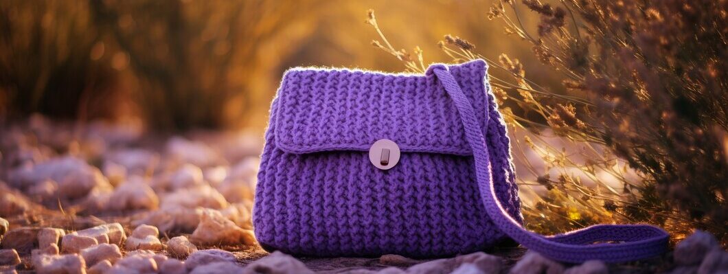 Crochet messanger bag exquisitely crafted f0r the ultimate style impact