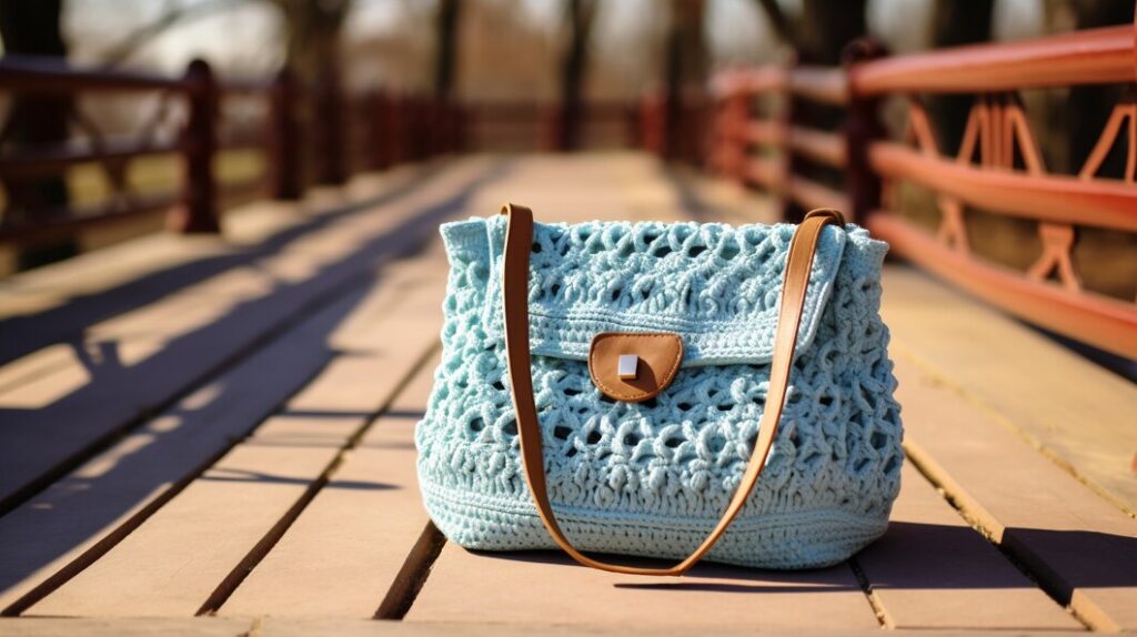 Crochet messanger bag exquisitely crafted f0r the ultimate style impact